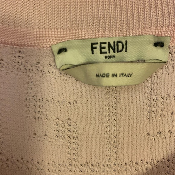 Fendi FF Motif Knitted Dress - Picture 3 of 7